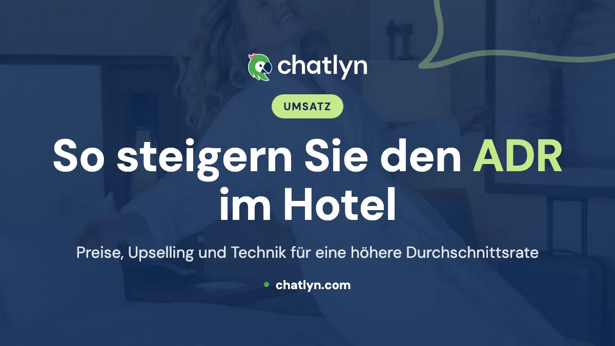 Frischer Schwung für Ihre Umsatzstrategie: so steigern Sie den ADR im Hotel