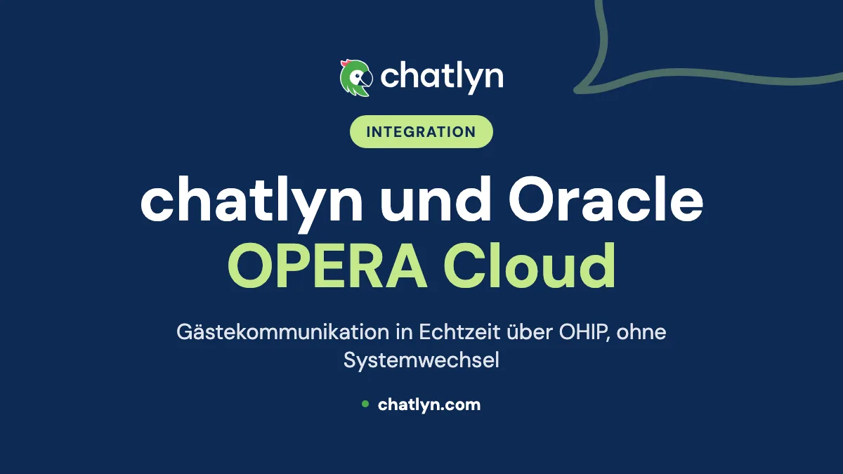 chatlyn-Integration mit Oracle OPERA Cloud und OHIP