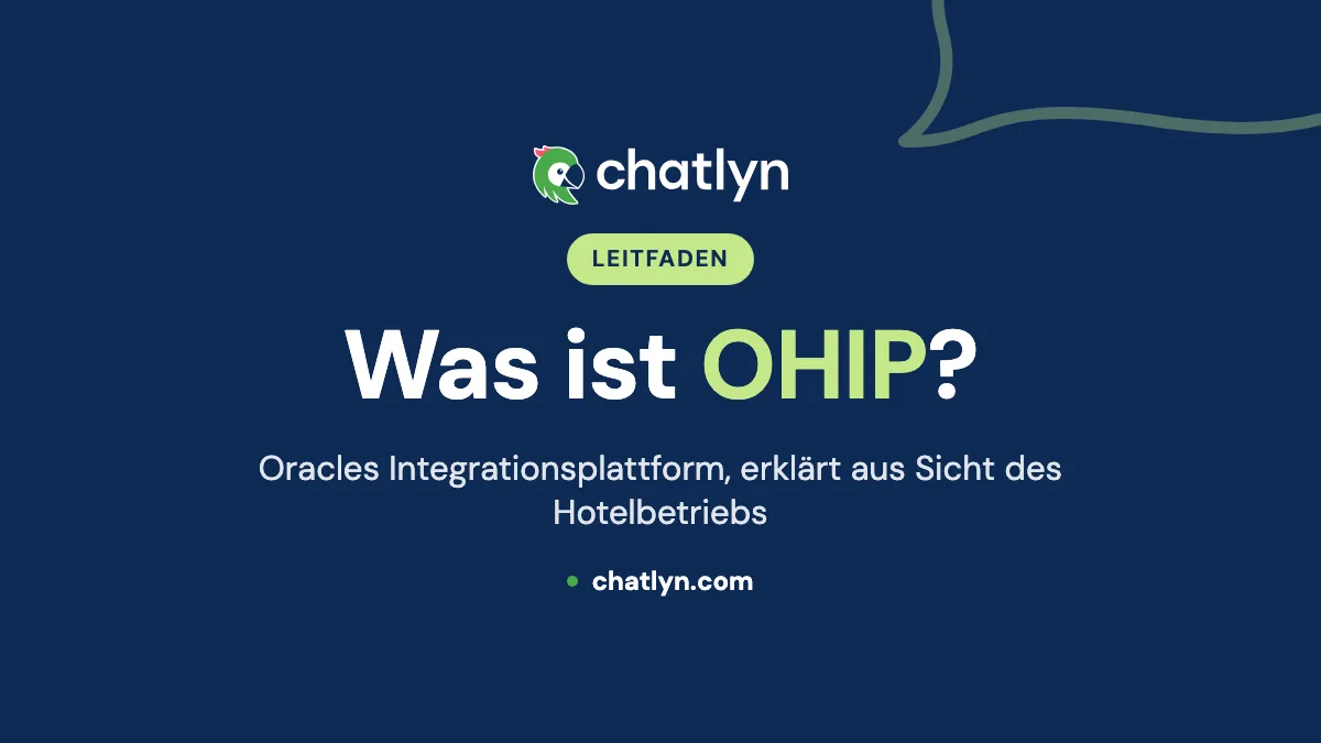 Was ist OHIP? Die Oracle Hospitality Integration Platform erklärt