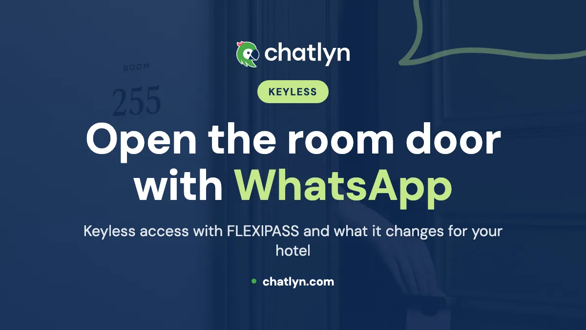 Experience Keyless Access: Open Your Hotel Room Door with WhatsApp
