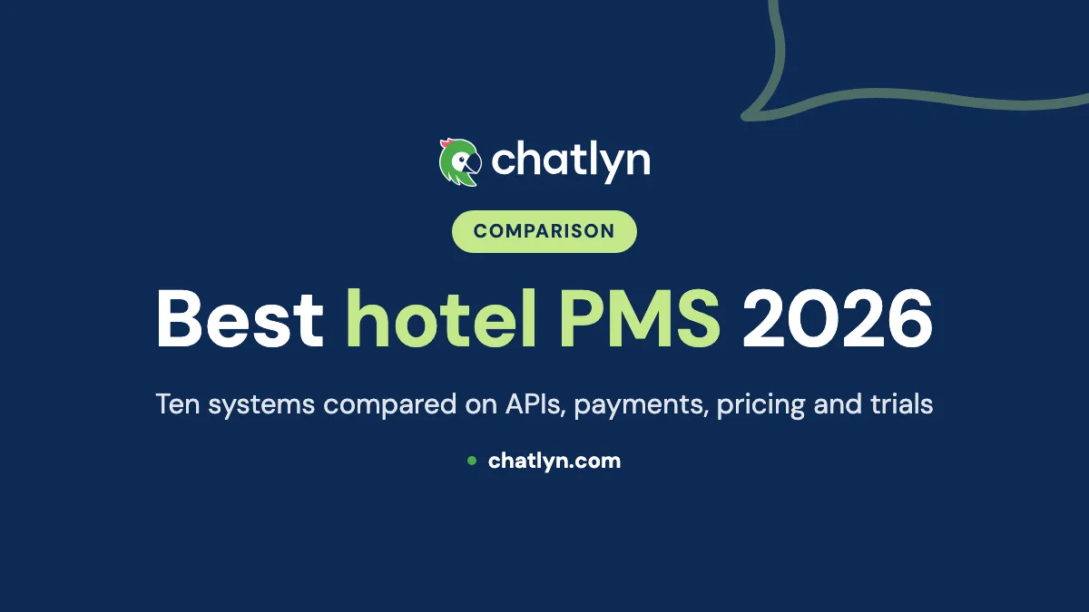 Best hotel PMS software 2026: the top 10 compared