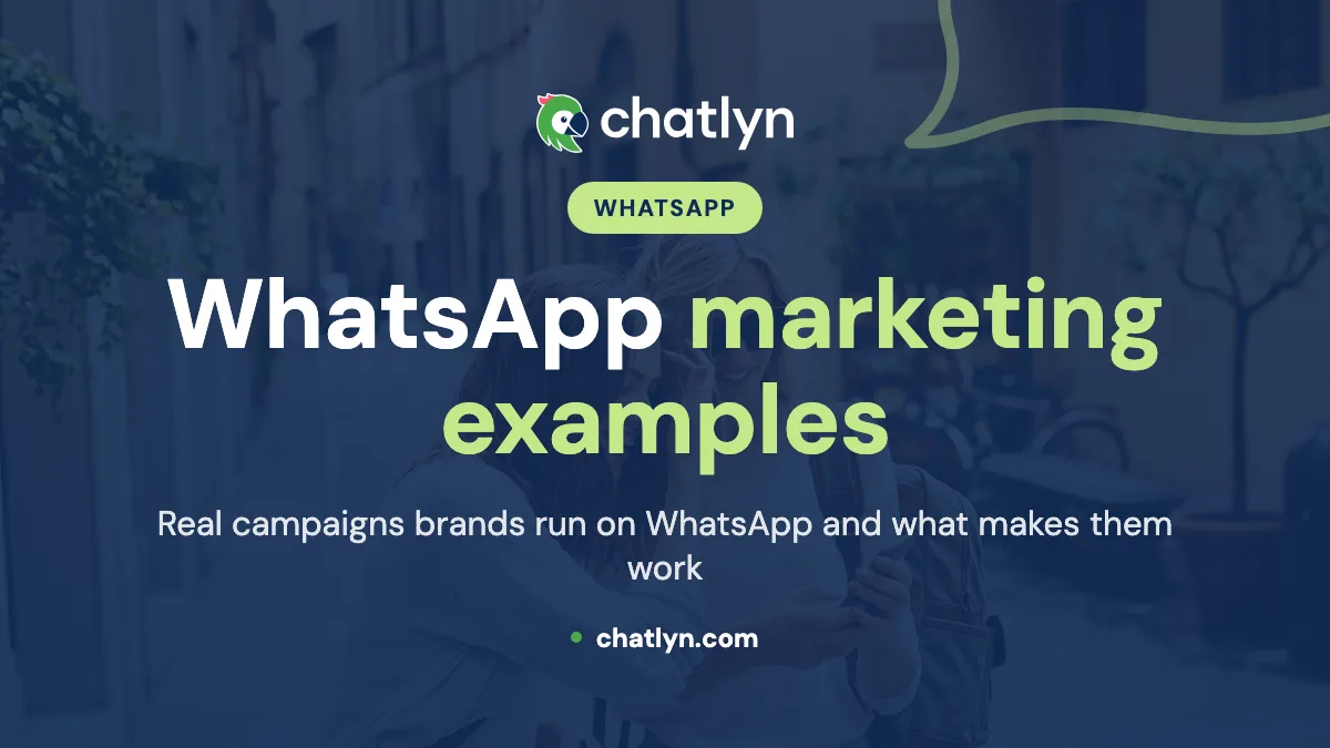 WhatsApp Marketing Examples