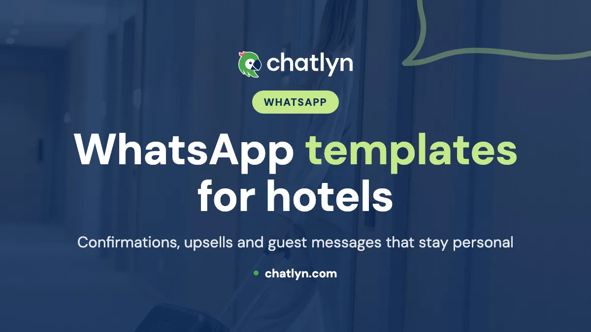 WhatsApp Template for Hotels - Personalised Guest Journey