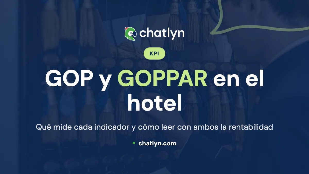 Diferencias clave entre GOP y GOPPAR en el sector hotelero