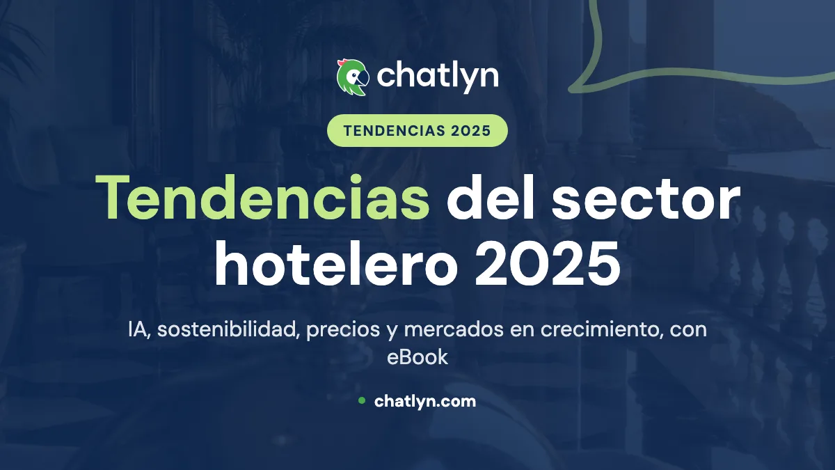 Tendencias del sector hotelero 2025 | eBook gratuito