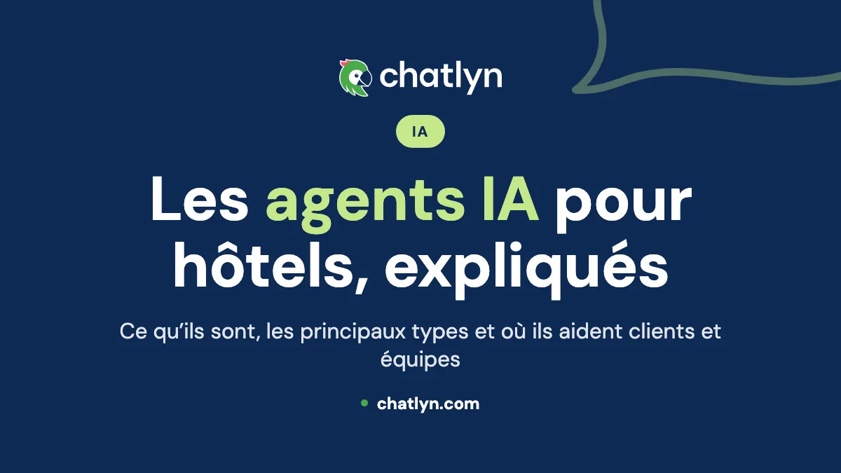 Agents IA pour hôtels : ce qu’ils changent dans l’hôtellerie