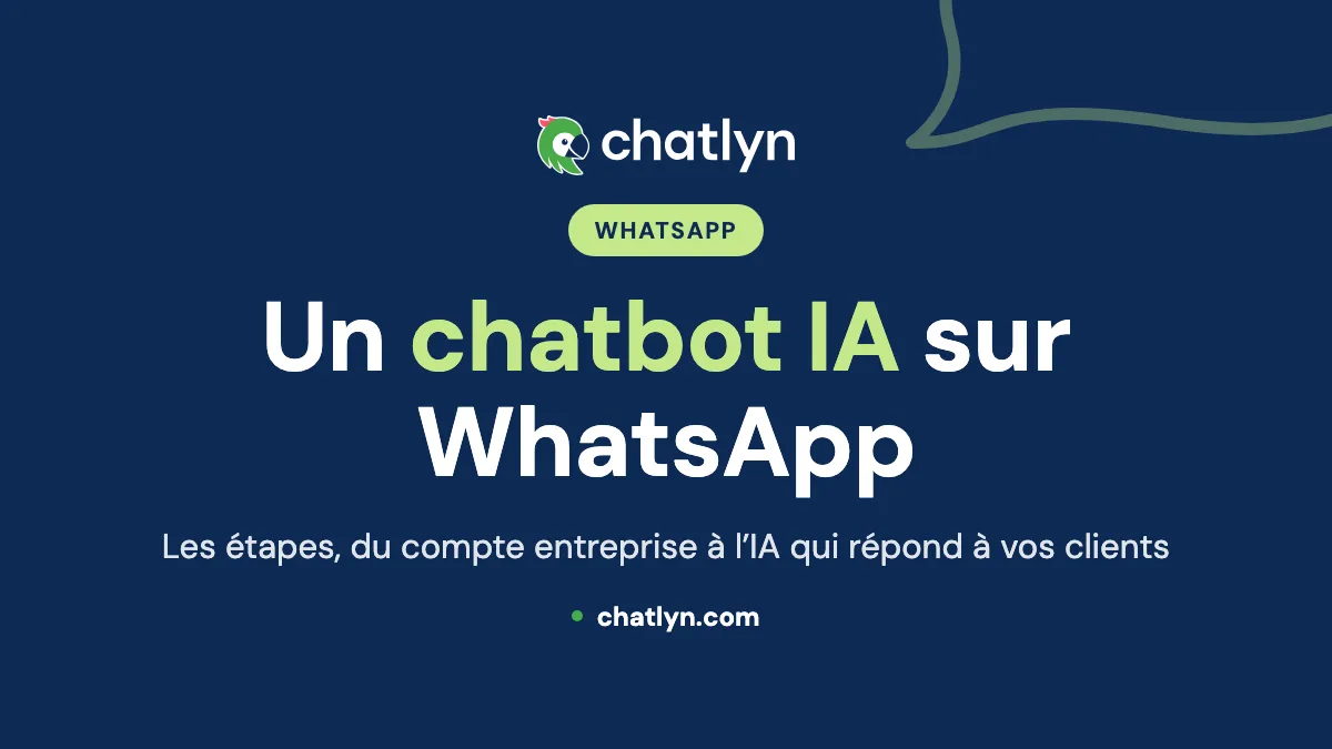 Comment obtenir un chatbot IA sur WhatsApp
