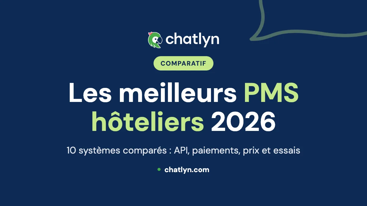 Meilleurs logiciels PMS hôteliers 2026 : comparatif du top 10