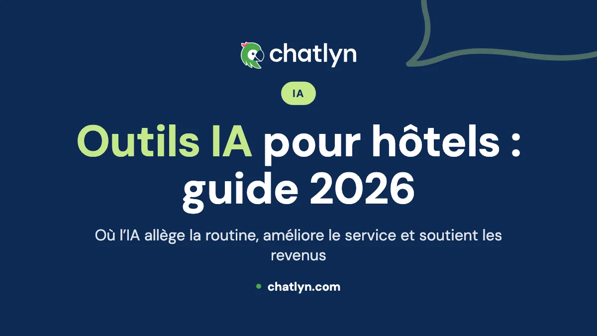 La meilleure IA pour les hôtels en 2026 : 9 outils IA comparés