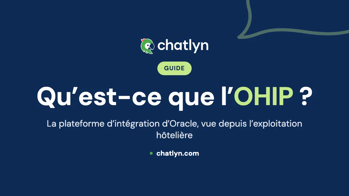 Qu’est-ce que l’OHIP ? L’Oracle Hospitality Integration Platform expliquée