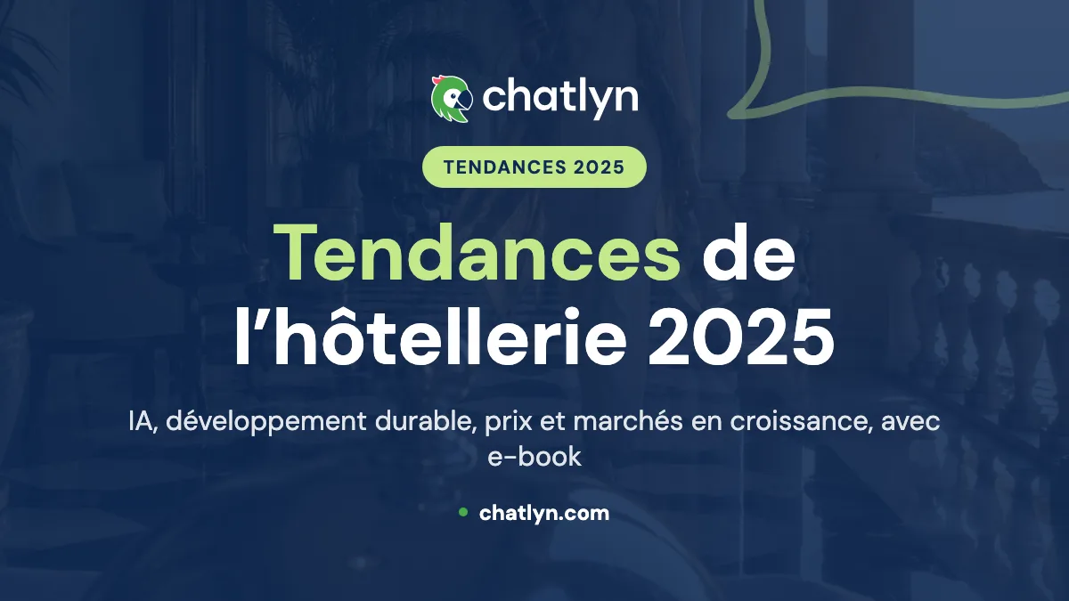 Tendances de l’hôtellerie 2025 | E-book gratuit