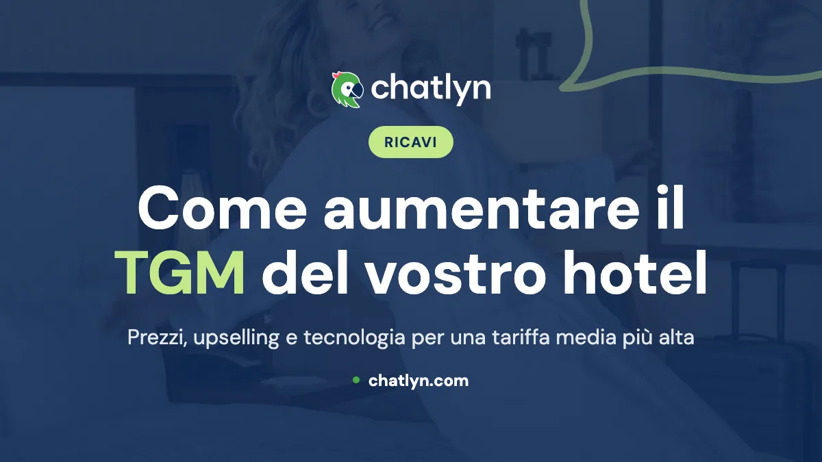 Rivitalizza le strategie di fatturato per aumentare il TGM dell'hotel