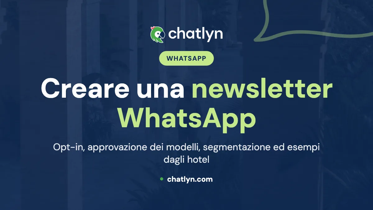 Come creare una newsletter WhatsApp: configurazione, esempi, modelli