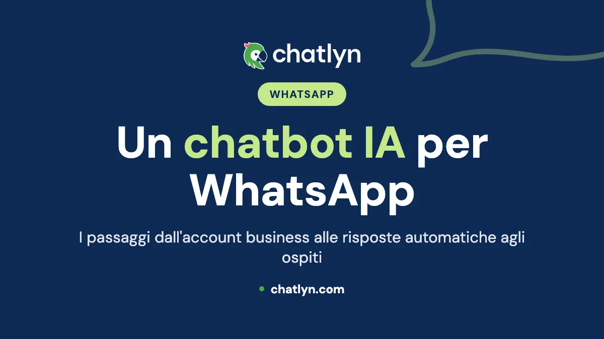 Come ottenere un chatbot dotato di IA su WhatsApp