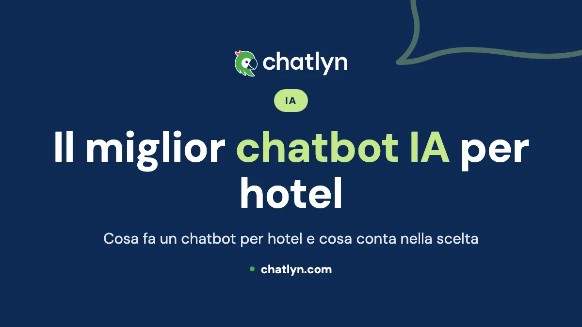 Il miglior chatbot dotato di IA per hotel: Tutto quello che devi sapere