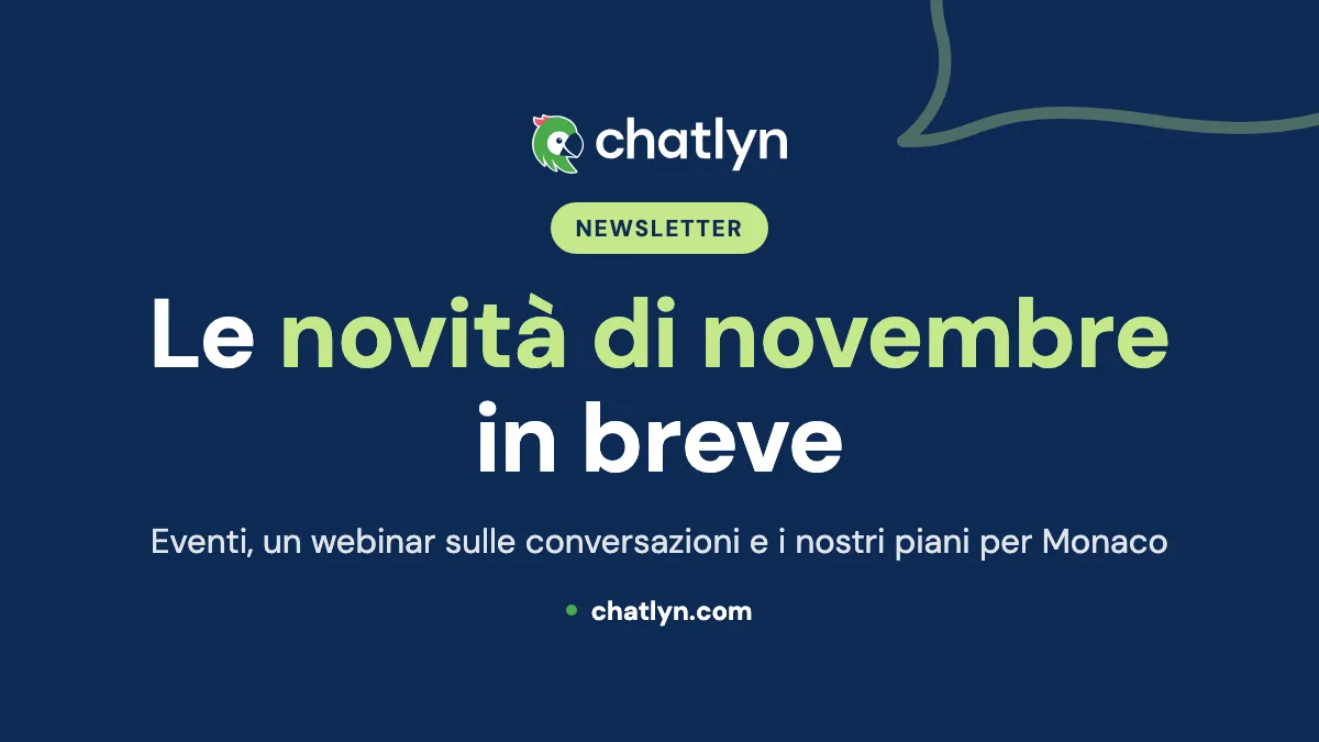 Newsletter del 18 novembre