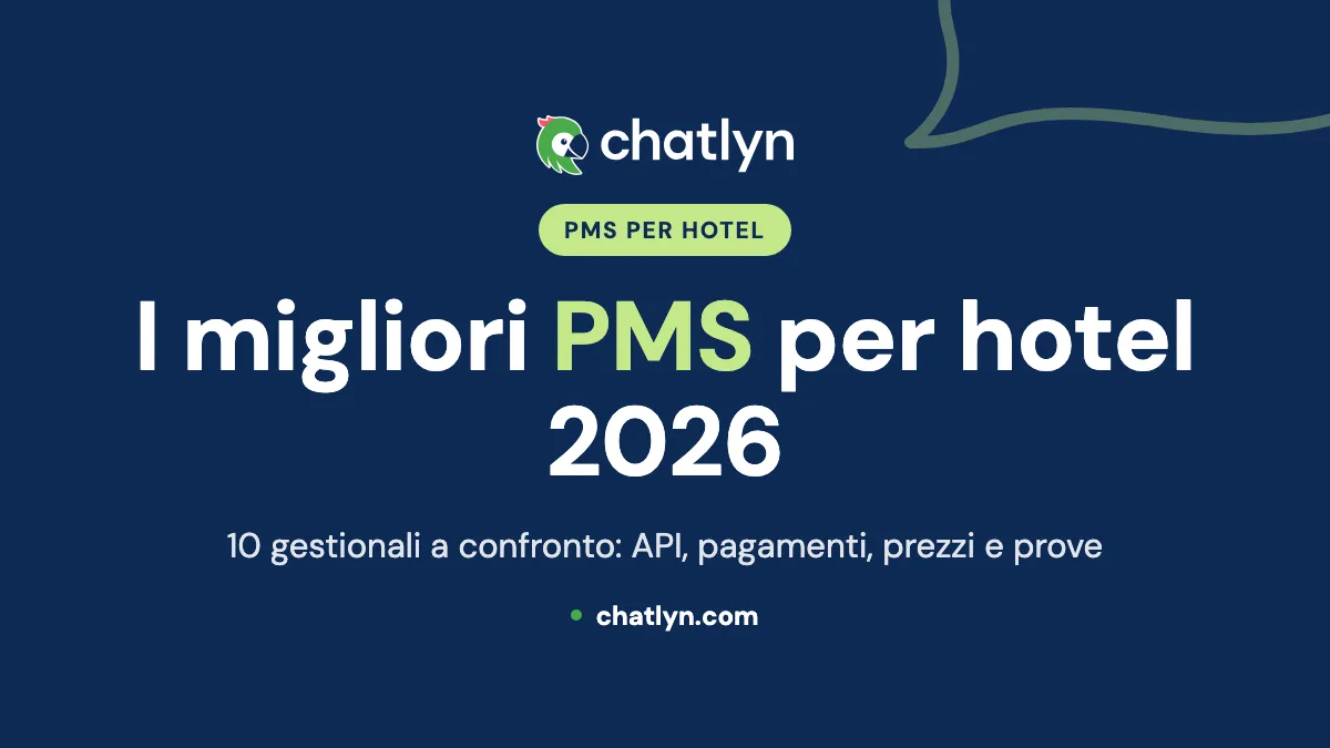 I migliori PMS per hotel 2026: i 10 gestionali a confronto